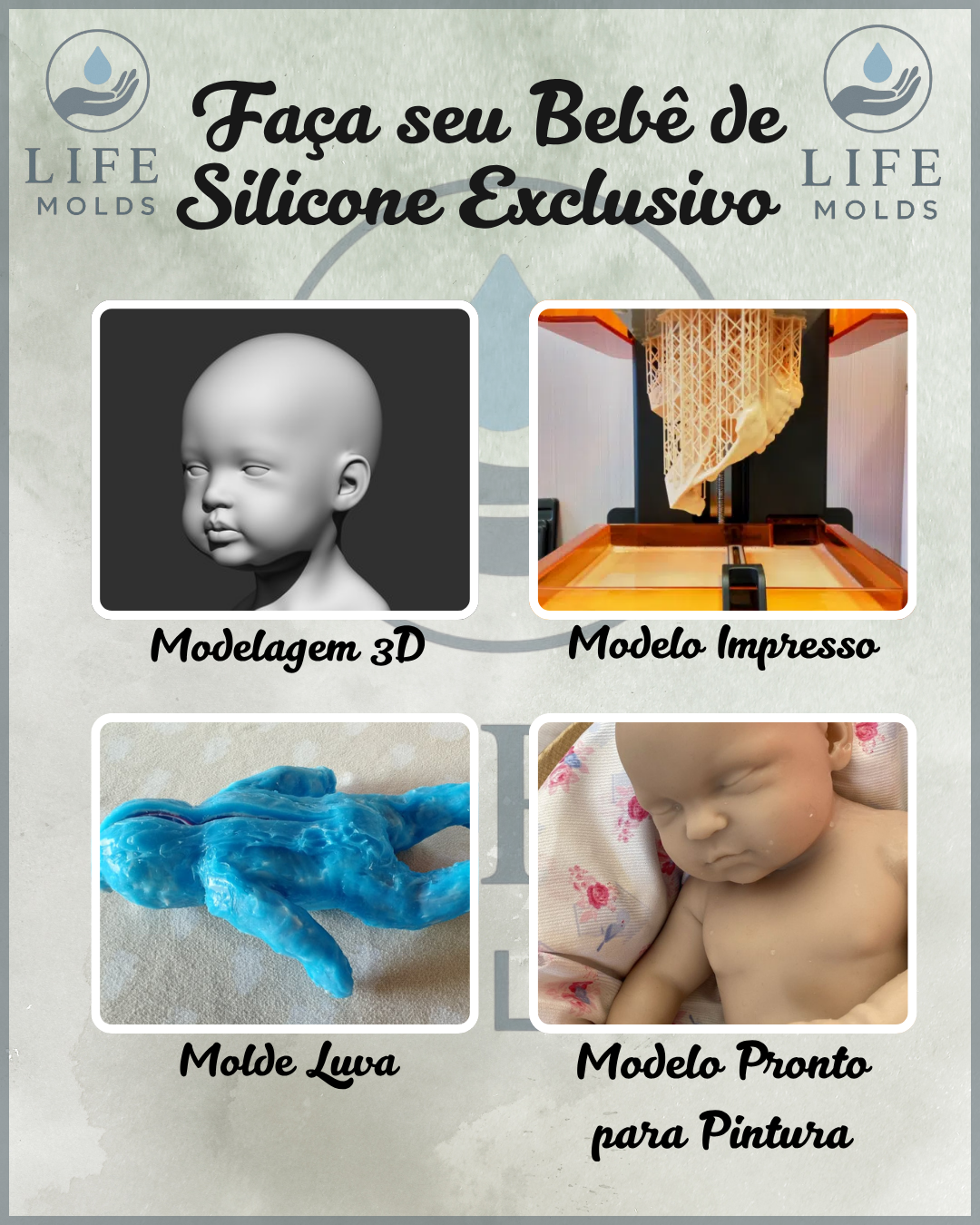 Pacotes Life Molds